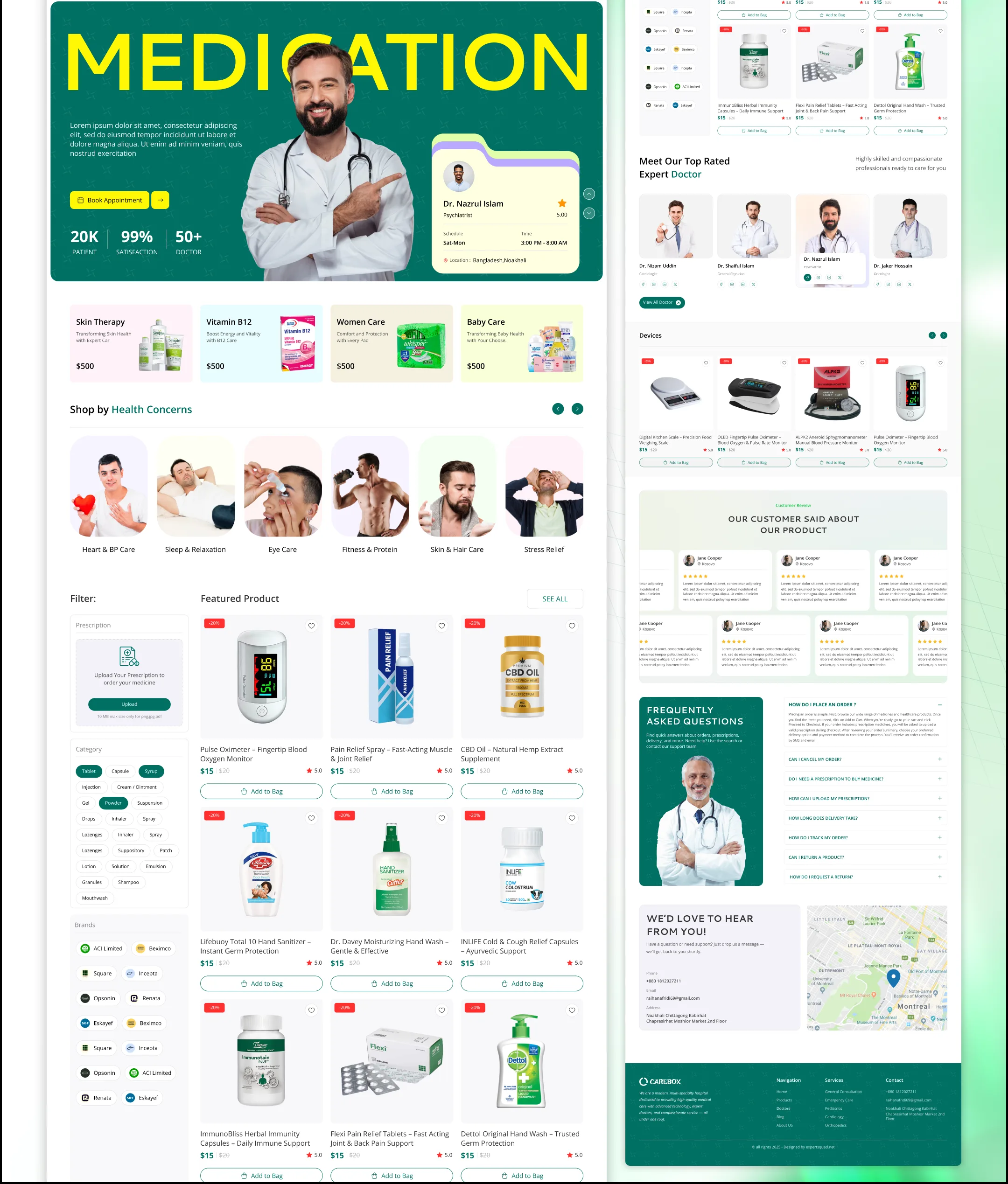 Healthcare E-Commerce Platform